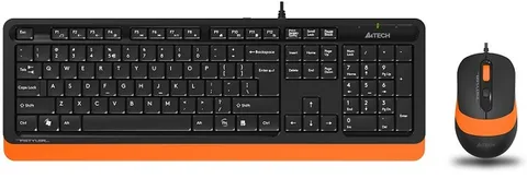 Клавиатура и мышь A4Tech F1010 ORANGE