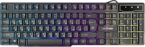 Клавиатура Defender Mayhem GK-360DL RU