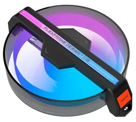 Вентилятор ALSEYE Φ12(DM12)-B (Clear Frame)