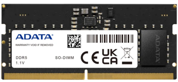 Оперативная память ADATA AD5S560032G-S DDR5 SO-DIMM 32 ГБ 5600 МГц