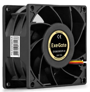Вентилятор Exegate EX08038S3P-24