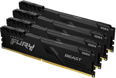 Оперативная память Kingston FURY KF432C16BB1K4/64 DDR4 64 ГБ (4×16 ГБ) 3200 МГц
