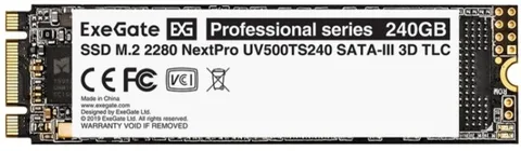 SSD Exegate NextPro UV500TS240 240 ГБ M.2 SATA