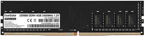Оперативная память Exegate HiPower DDR4 4 ГБ 2400 МГц