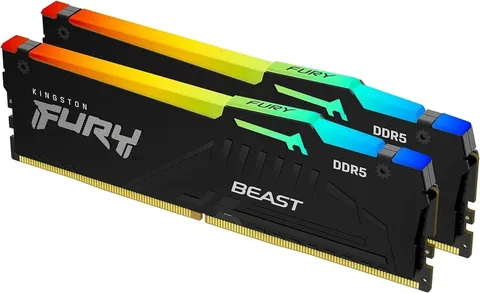 Оперативная память Kingston FURY KF560C30BBEAK2-64 DDR5 64 ГБ (2×32 ГБ) 6000 МГц