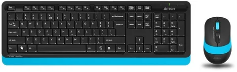 Клавиатура и мышь A4Tech FG1010 BLUE