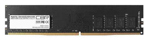 Оперативная память CBR CD4-US16G26M19-00S DDR4 16 ГБ 2666 МГц