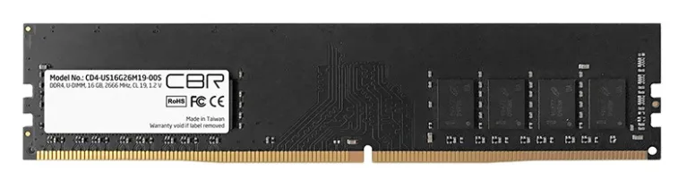 Оперативная память CBR CD4-US16G26M19-00S DDR4 16 ГБ 2666 МГц