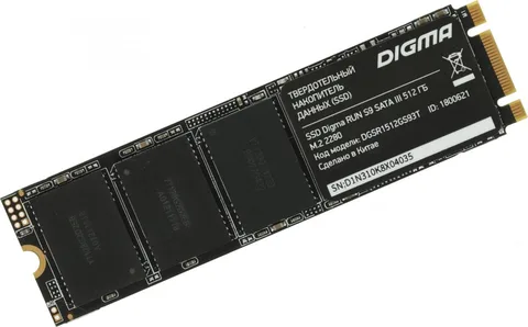 SSD Digma DGSR1512GS93T 512 ГБ M.2 SATA