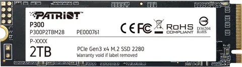 SSD Patriot Memory P300P2TBM28 2 ТБ M.2 NVMe