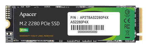 SSD Apacer AP256GAS2280P4X-1 256 ГБ M.2 NVMe
