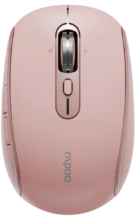 Мышь Rapoo M590 Silent, розовый