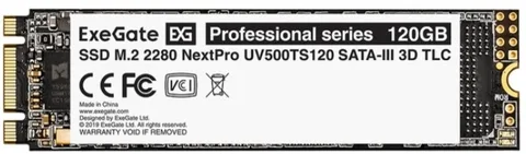 SSD Exegate NextPro UV500TS120 120 ГБ M.2 SATA