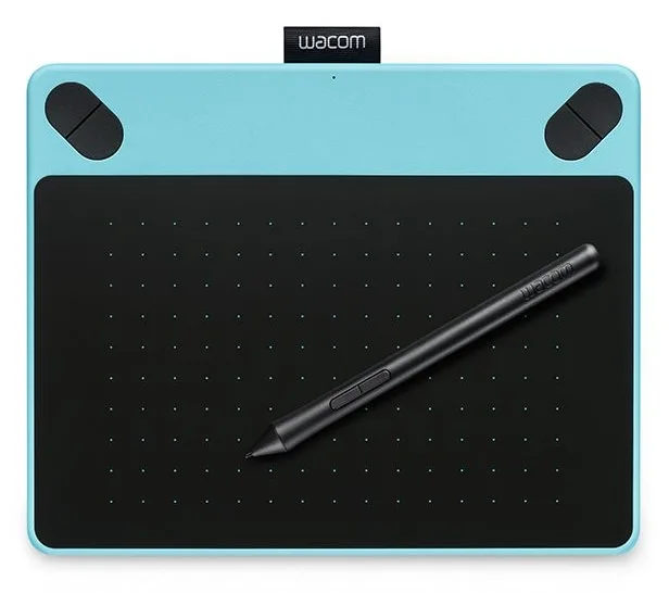 Графический планшет Wacom Intuos Draw Pen S, синий