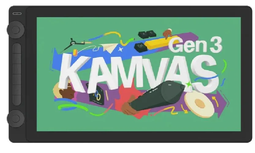 Монитор Huion KAMVAS 16 Gen 3 Black