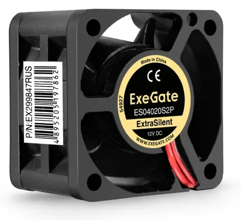 Вентилятор Exegate ExtraSilent ES04020S2P