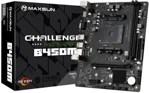Материнская плата MAXSUN MS-Challenger B450M
