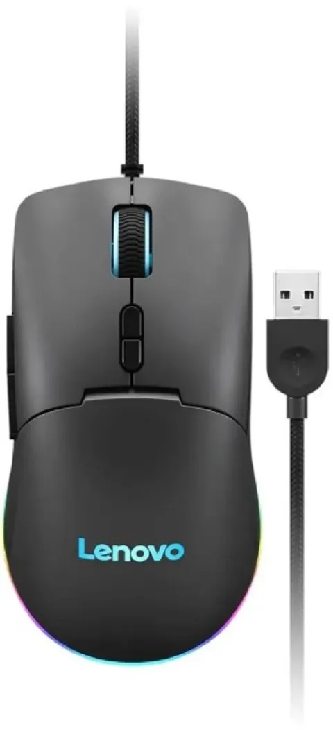 Мышь Lenovo M210 RGB Gaming GY51M74265 черная оптическая 8000dpi USB2.0 6but (2101098)