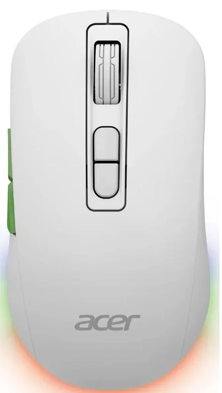 Мышь Wireless Acer OMR311 ZL.MCECC.034 белая оптическая 2400dpi BT/Radio USB 7but (1999299)