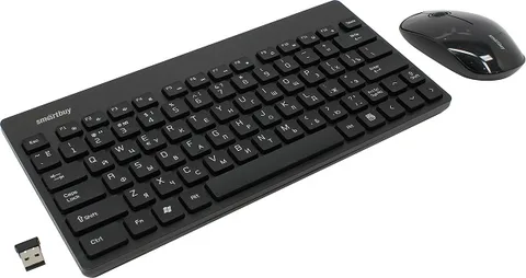 Клавиатура и мышь SmartBuy 220349AG, чёрный