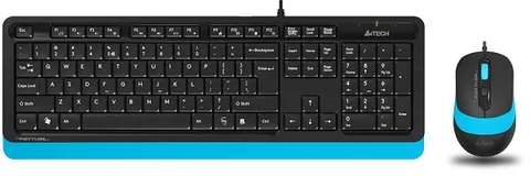 Клавиатура и мышь A4Tech F1010 BLUE