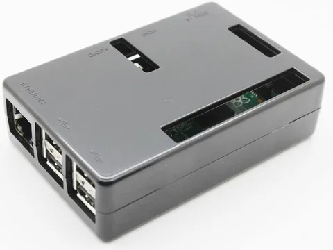 Корпус HKSHAN Case for Raspberry Pi Model B+ 2, 3 [Black]