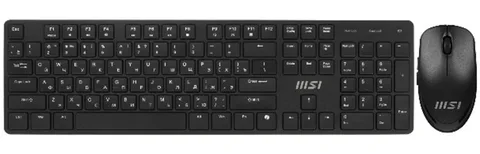 Клавиатура и мышь MSI FORGE K200 W COMBO