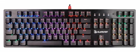 Клавиатура A4Tech Bloody B820R механическая черный USB for gamer LED (477614)