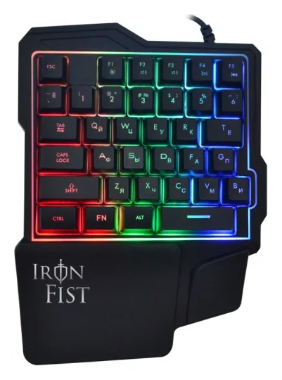 Клавиатура Oklick 701G IRON FIST