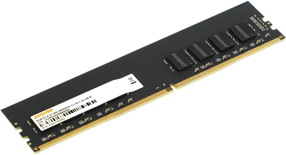 Оперативная память Digma DGMAD42666008D DDR4 8 ГБ 2666 МГц