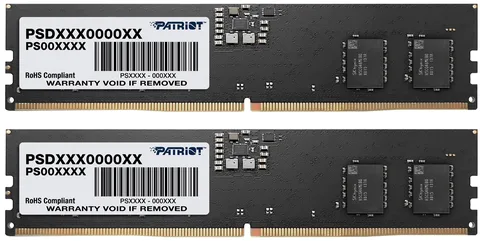 Оперативная память Patriot Memory PSD532G5600K DDR5 32 ГБ (2×16 ГБ) 5600 МГц