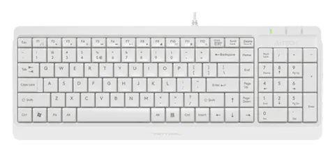 Клавиатура A4Tech Fstyler FK15, белый