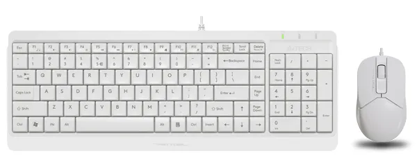 Клавиатура и мышь A4Tech Fstyler F1512
