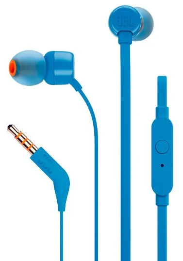Наушники JBL T110, синий
