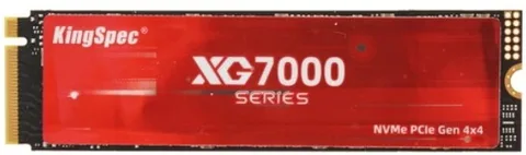 SSD KINGSPEC XG7000-2TB 2 ТБ M.2 NVMe