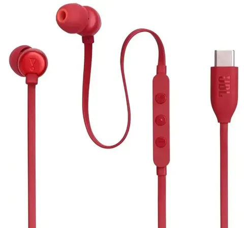 Гарнитура JBL TUNE 310C, красный