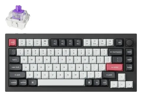 Клавиатура Keychron Q1 HE, чёрный