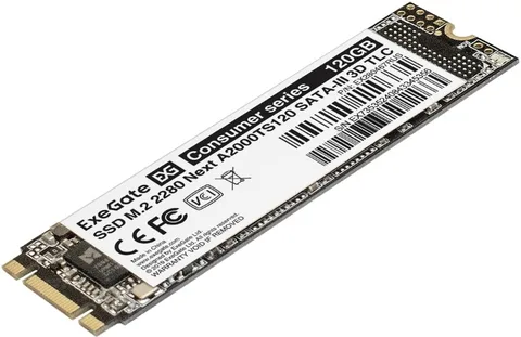 SSD Exegate Next A2000TS120 120 ГБ M.2 SATA