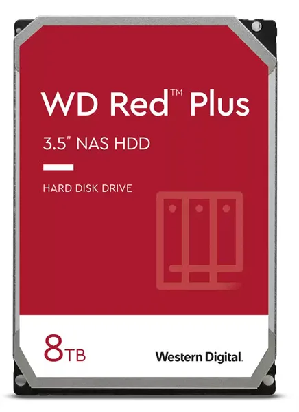 Жёсткий диск Western Digital Red Plus 8 ТБ