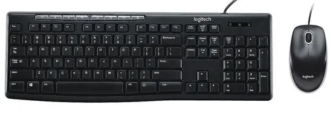 Клавиатура и мышь Logitech MK200
