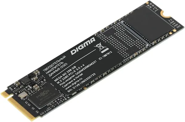 SSD Digma DGSM3256GM23T 256 ГБ M.2 NVMe