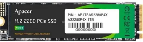 SSD Apacer AS2280P4 1 ТБ M.2 NVMe