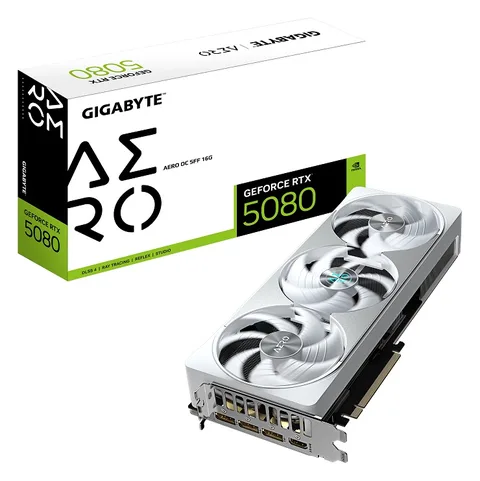 Видеокарта GIGABYTE GeForce RTX 5080 AERO OC SFF (GV-N5080AERO OC-16GD)