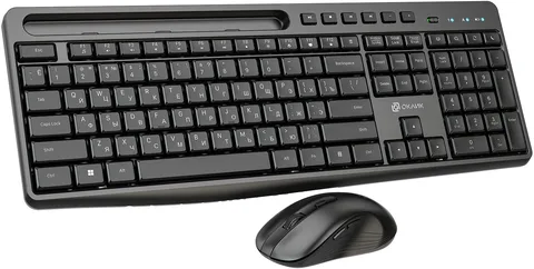 Клавиатура и мышь Oklick S275W
