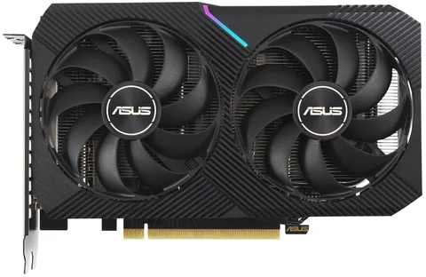 Видеокарта ASUS GeForce RTX 3060 DUAL OC 12 ГБ (DUAL-RTX3060-O12G-V2)