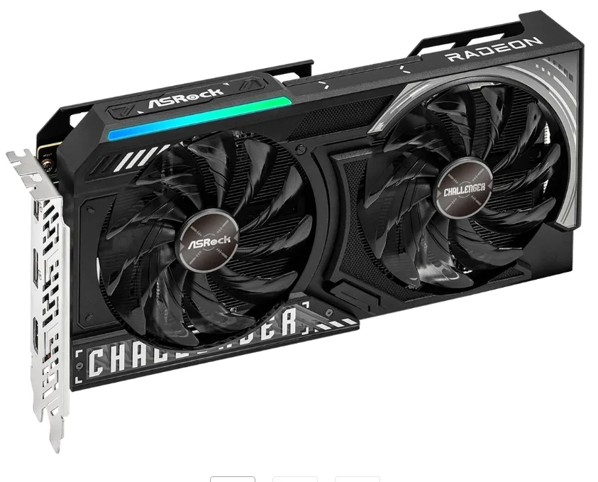 Видеокарта ASRock Radeon RX 9060 Challenger (RX9060 CL 8G)