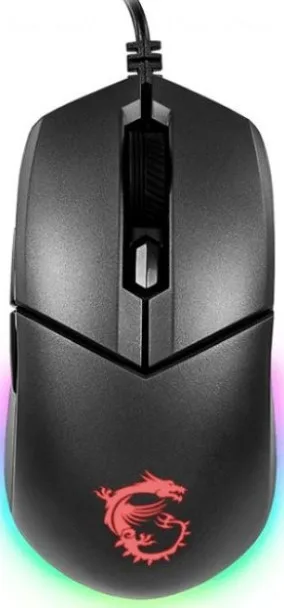 Мышь MSI Clutch GM11 S12-0401730-CLA черный оптическая (5000dpi) USB (6but)