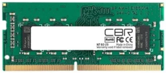 Оперативная память CBR CD3-SS08G16M11-01 DDR3 SO-DIMM 8 ГБ 1600 МГц