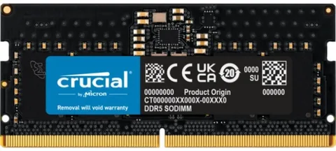 Оперативная память Crucial CT8G56C46S5 DDR5 SO-DIMM 8 ГБ 5200 МГц