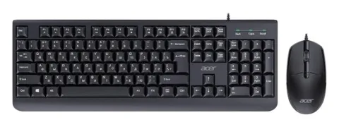 Клавиатура и мышь Acer OCC400, чёрный